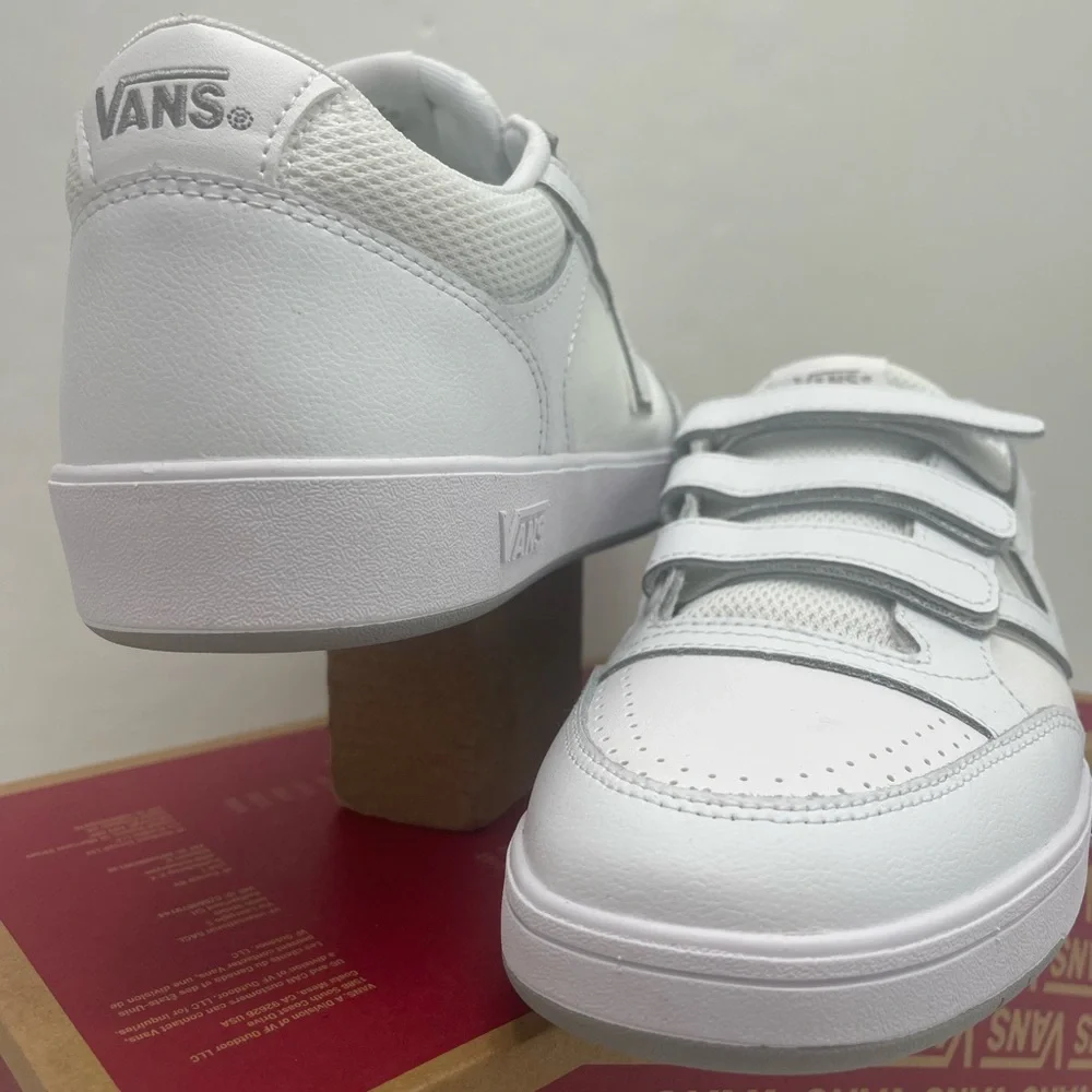 Vans Men’s Lowland Cc Velcro 
Sport True White/Drizzle Sneakers 
VN000CRJXP3 - Picture 8 of 16